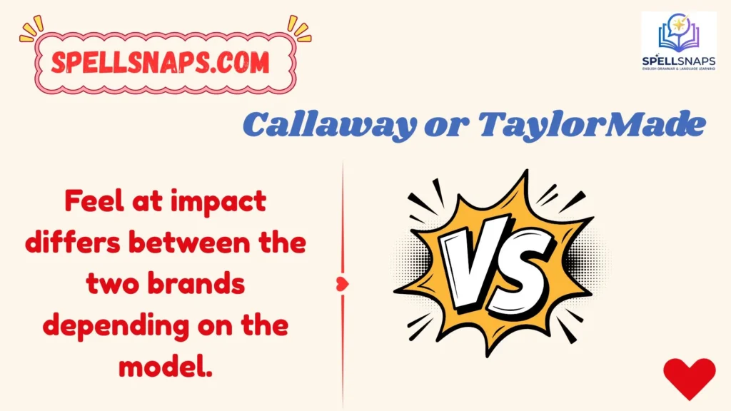 Callaway vs TaylorMade Irons