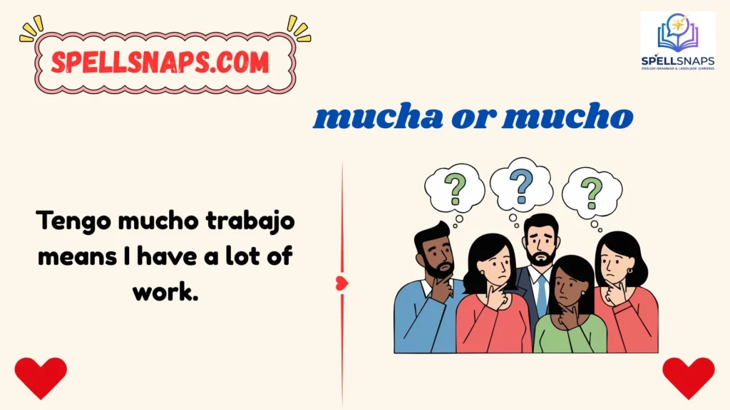 Mucha or Mucho Examples