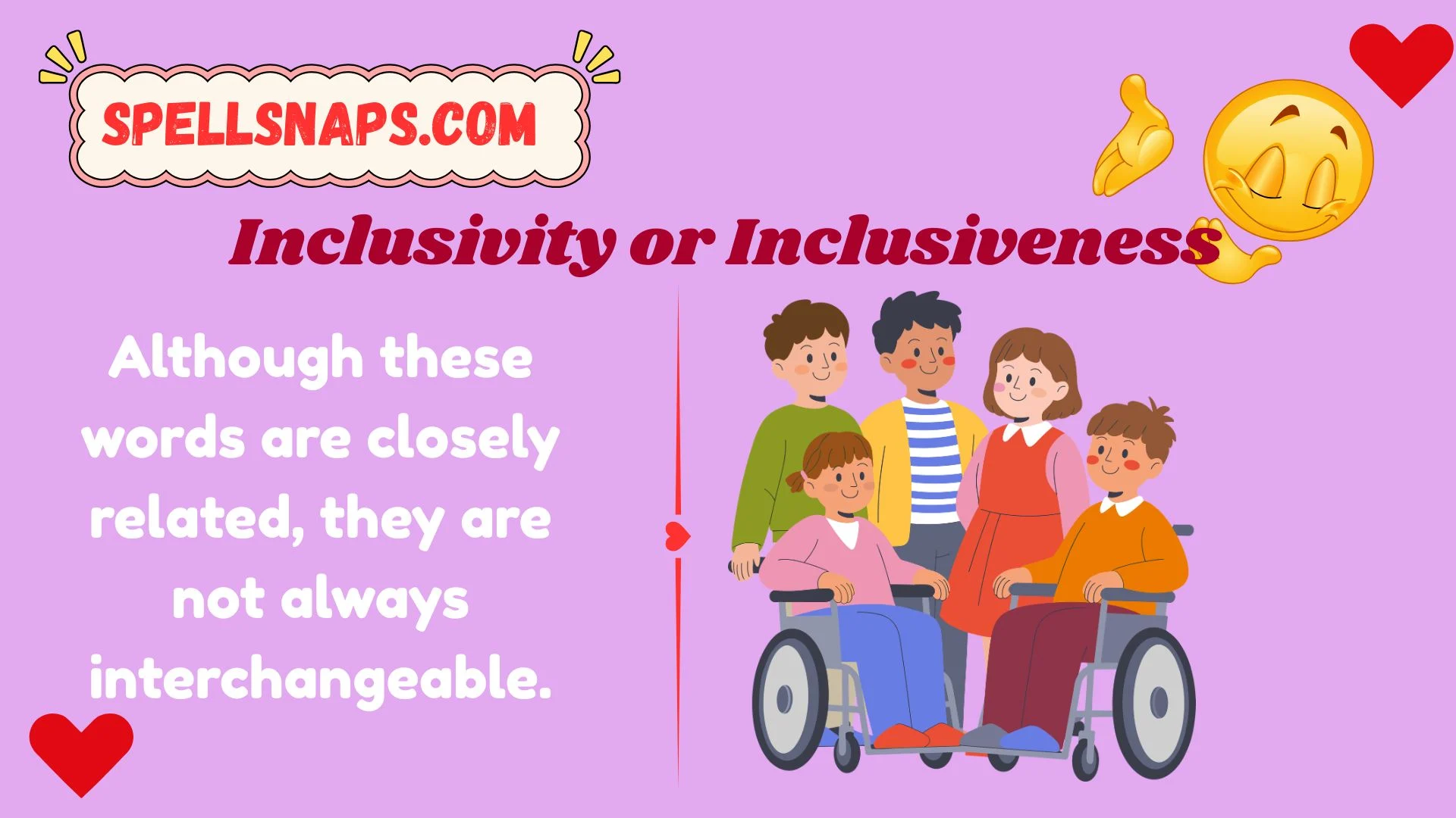 Inclusivity or Inclusiveness