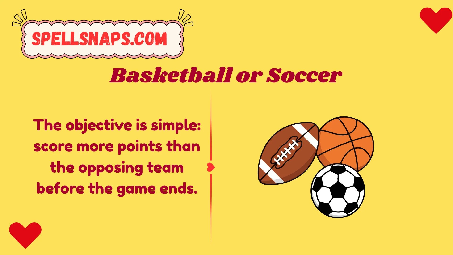 Basketball or Soccer