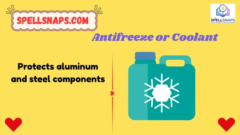 Antifreeze or Coolant