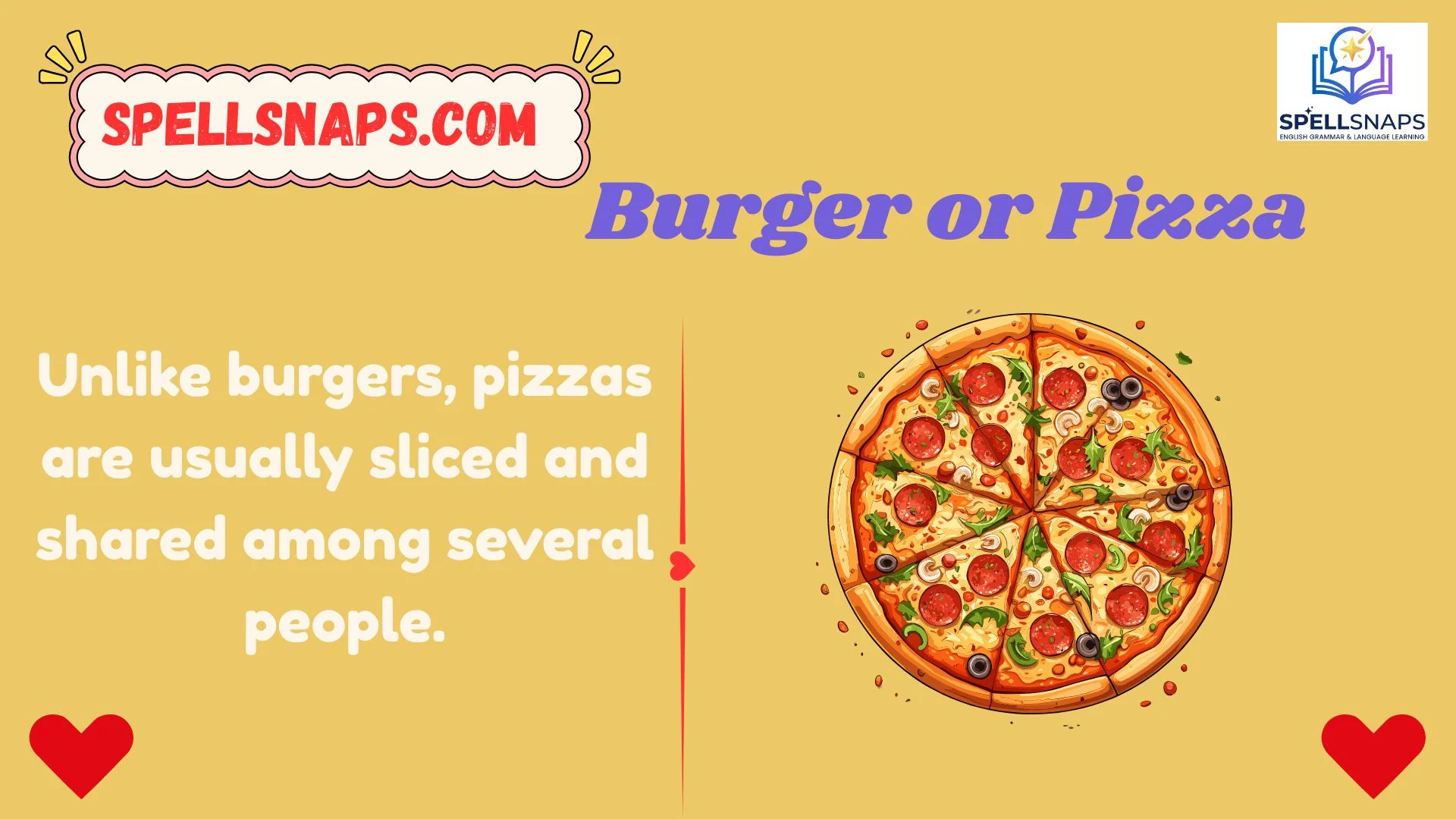 Burger or Pizza
