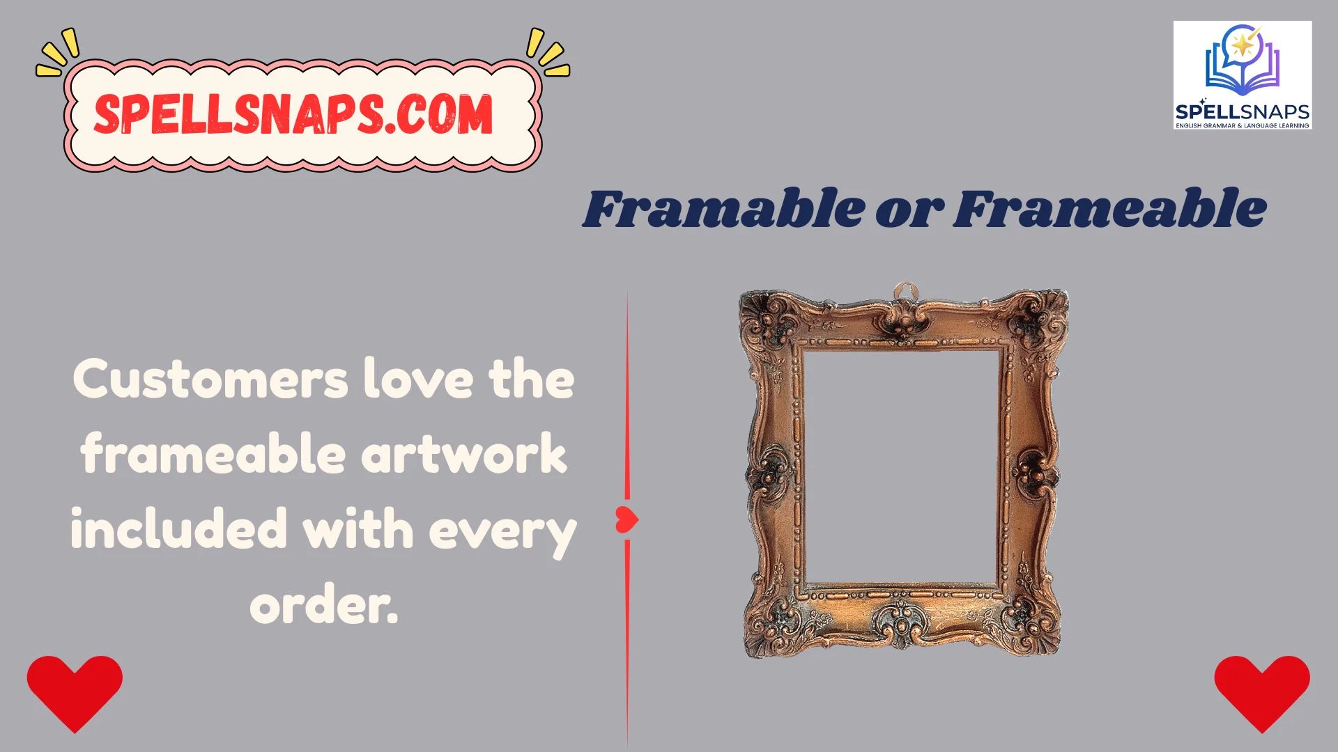 Framable or Frameable