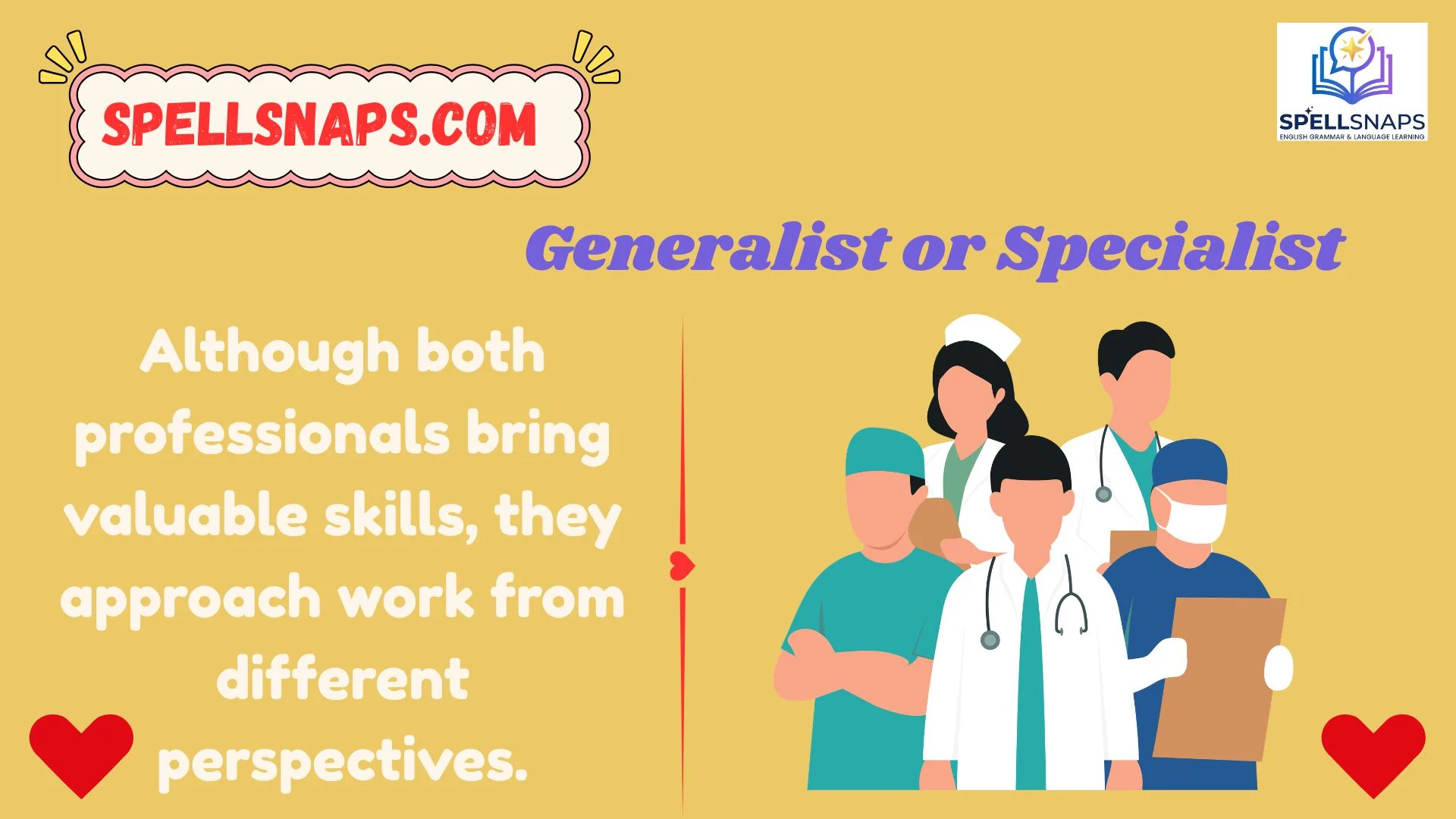 Generalist or Specialist