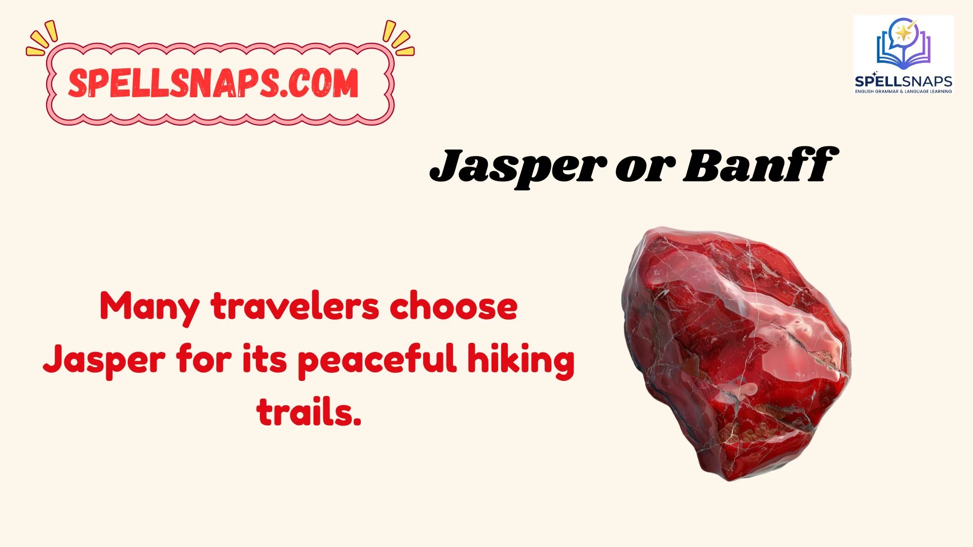 Jasper or Banff