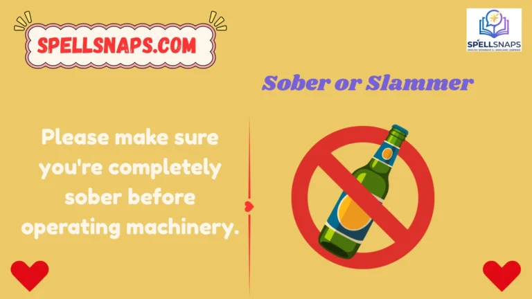 Sober or Slammer