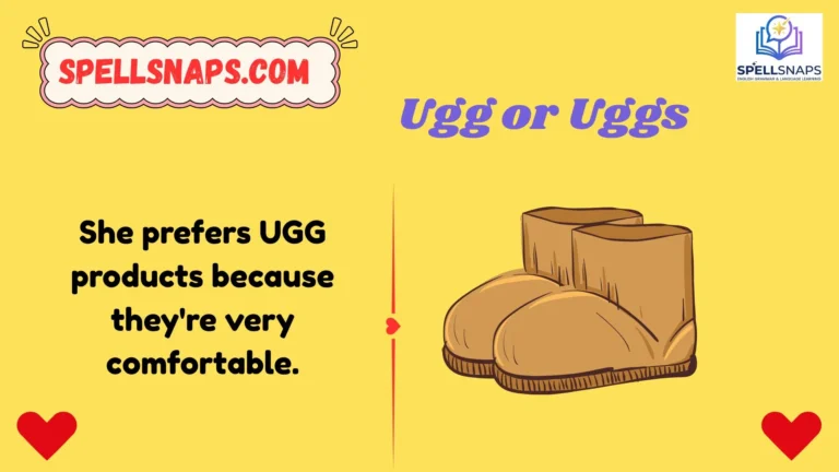 Ugg or Uggs