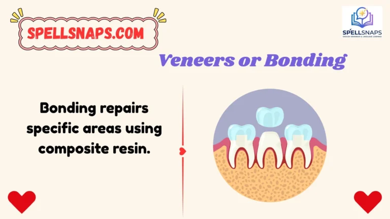 Veneers or Bonding